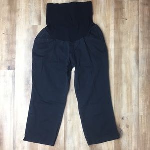 Motherhood Maternity Crop Pants Secret Fit Belly M